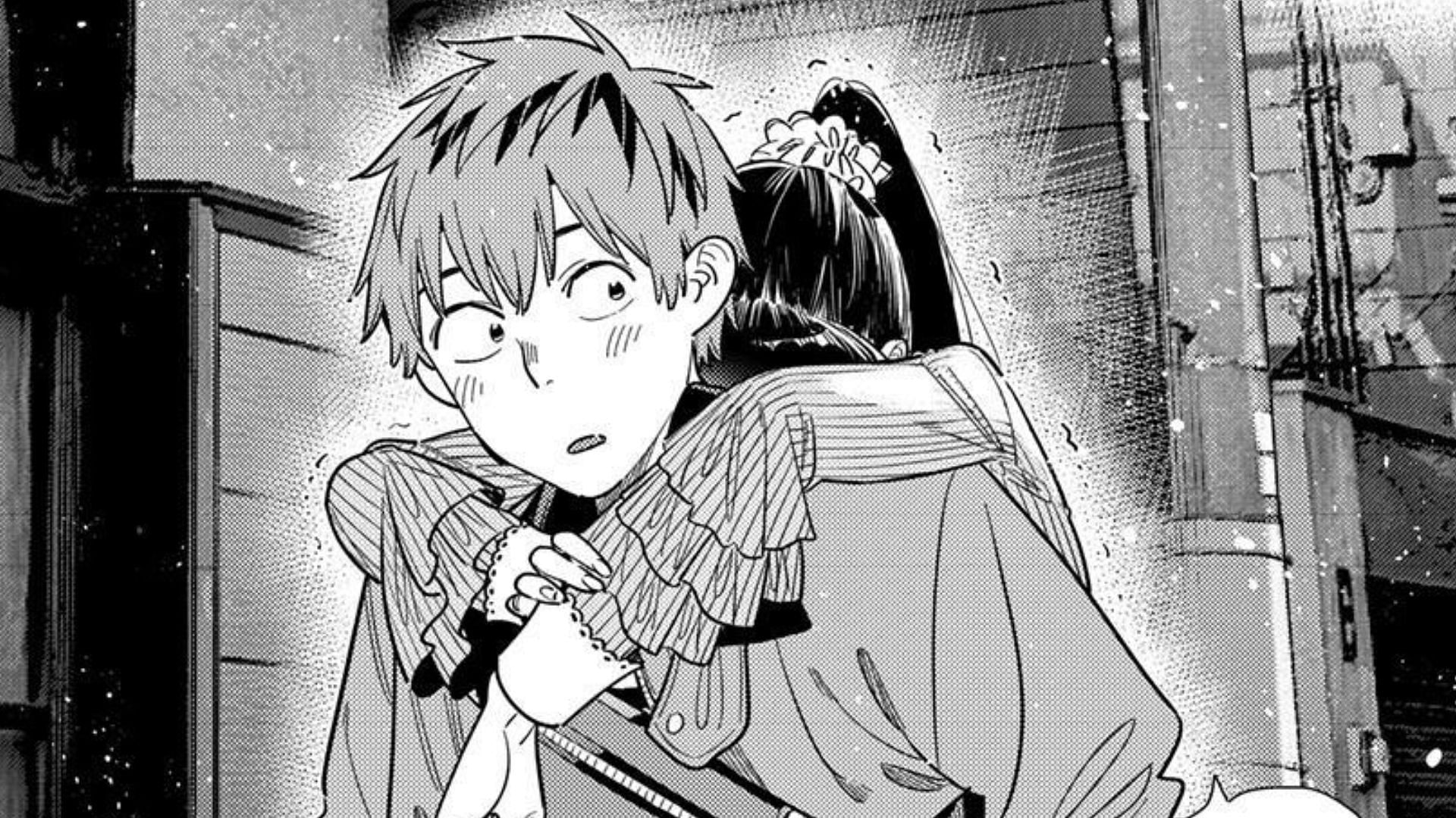 Kazuya and Chizuru as seen in the manga (Image via Kodansha)